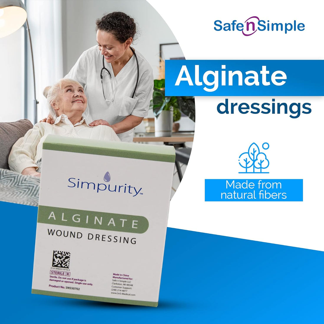 Simpurity Alginate Wound Dressing