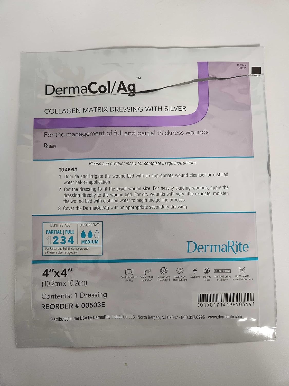 biostep ag collagen matrix dressing with silver Smith & Nephew Biostep Ag Collagen Matrix Dressing with Silver