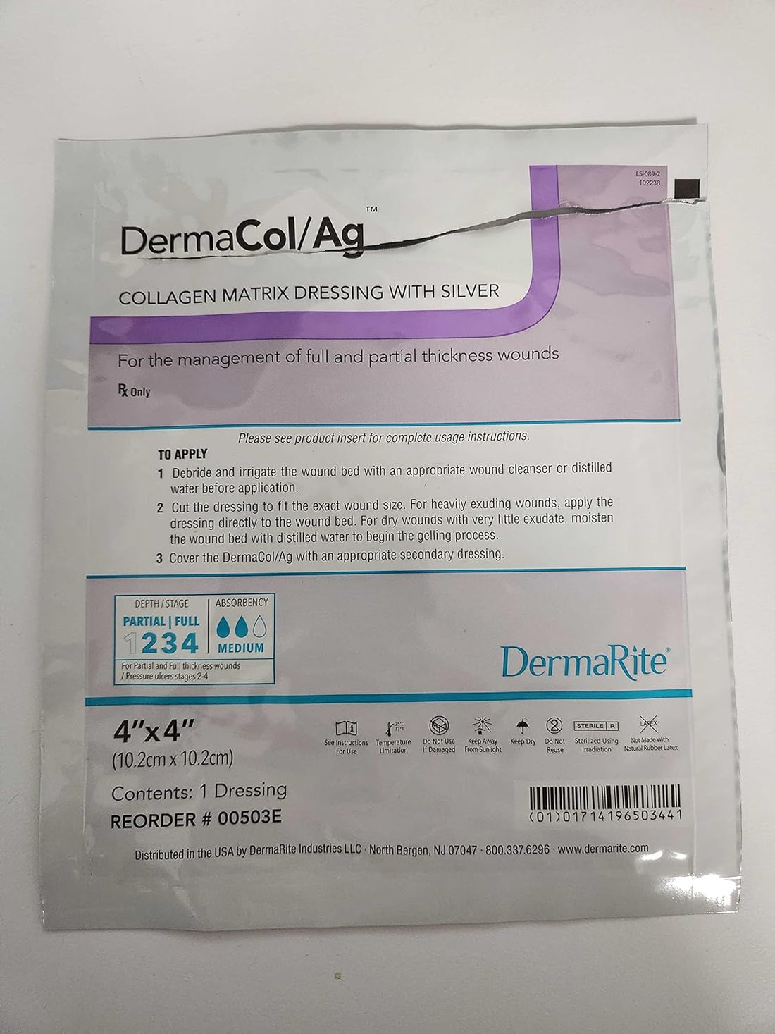 Dermacol Ag Silver Collagen Dressing